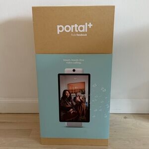 Portal+ from Facebook Smart Video Calling Device - White - 15.6” Display